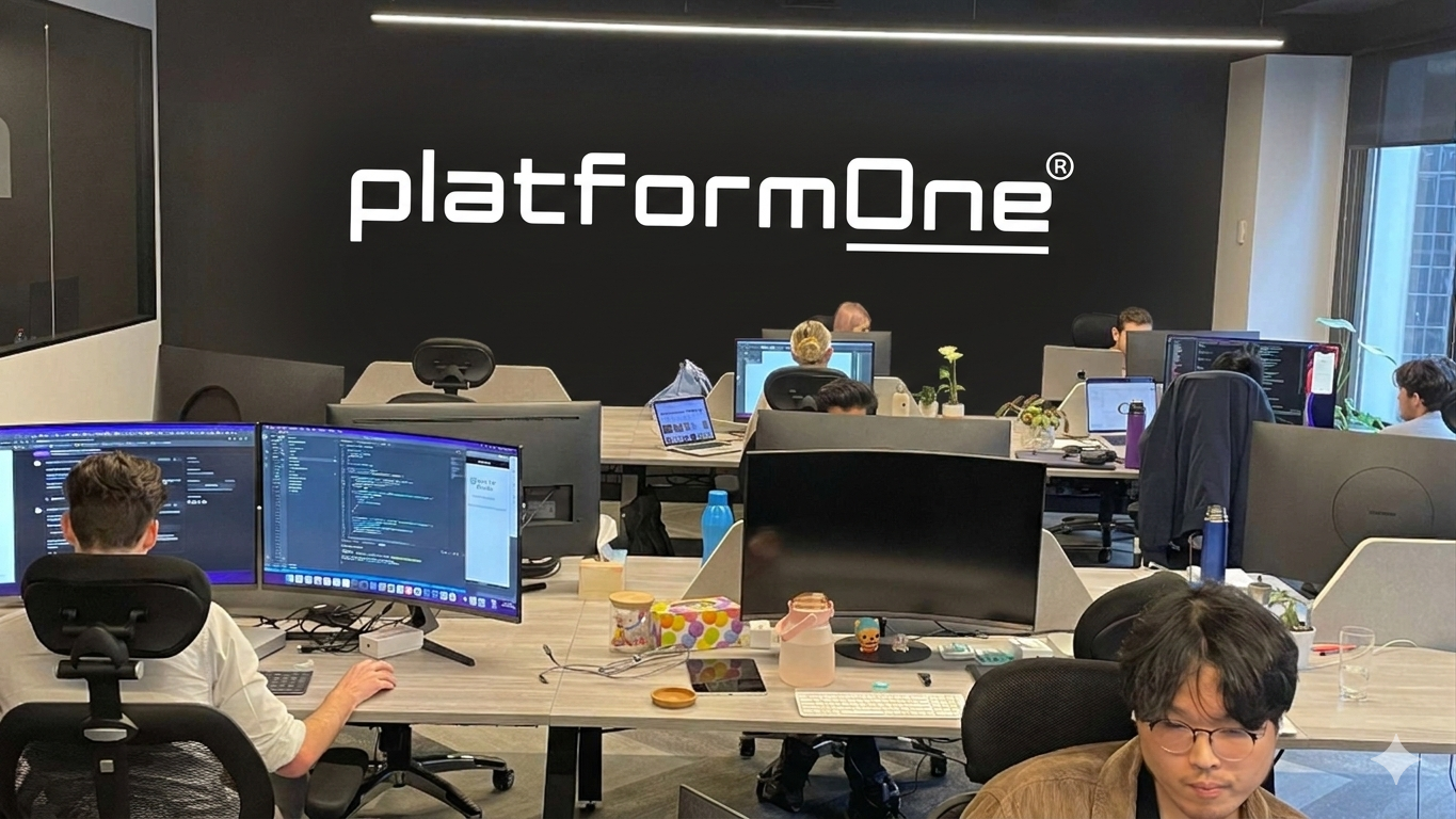 PlatformOne team collaborating on AI system design